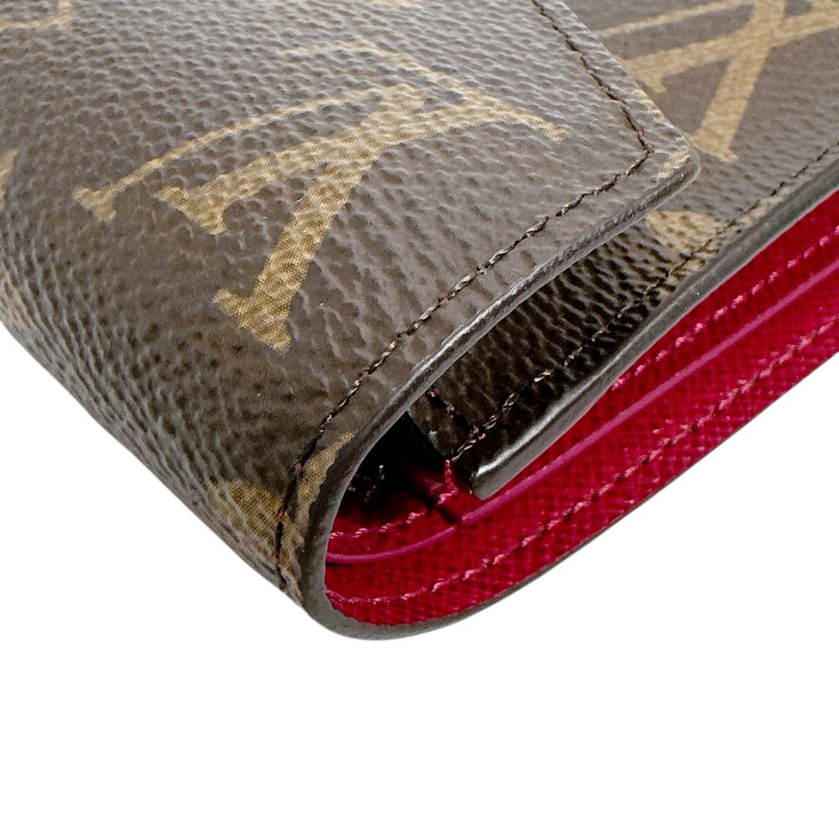 ルイヴィトン LOUIS VUITTON 二つ折り財布
 二つ折り財布 モノグラムリバース ポルトフォイユ・ヴィクトリーヌ モノグラムキャンバス M81557 ブラウン LV
 【SS】
 【中古】