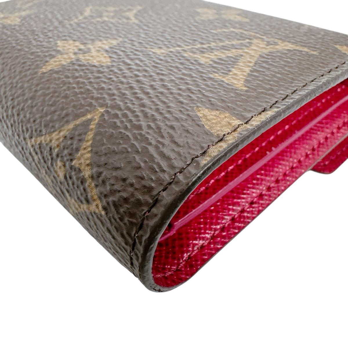 ルイヴィトン LOUIS VUITTON 二つ折り財布
 二つ折り財布 モノグラムリバース ポルトフォイユ・ヴィクトリーヌ モノグラムキャンバス M81557 ブラウン LV
 【SS】
 【中古】