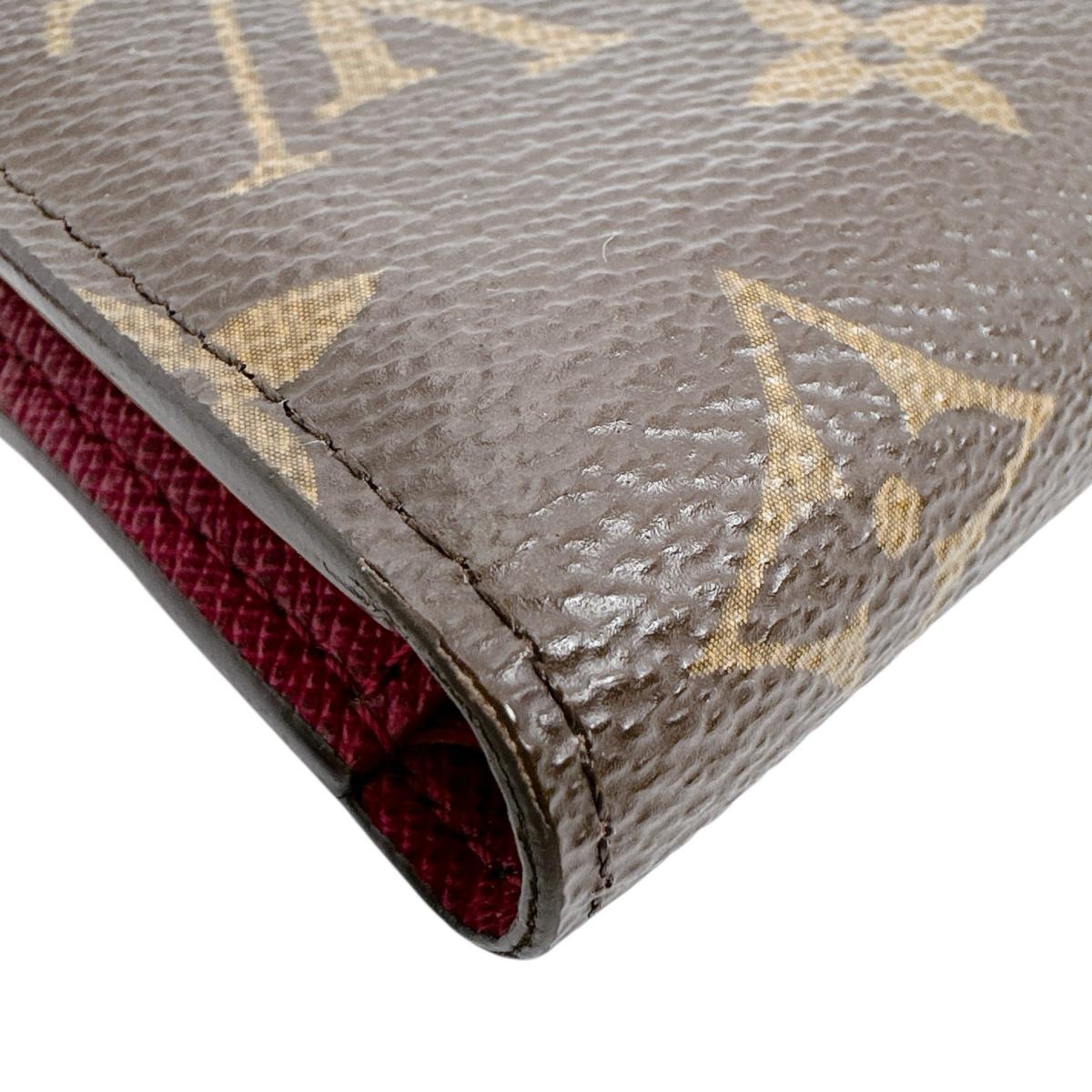 ルイヴィトン LOUIS VUITTON 二つ折り財布
 二つ折り財布 モノグラムリバース ポルトフォイユ・ヴィクトリーヌ モノグラムキャンバス M81557 ブラウン LV
 【SS】
 【中古】