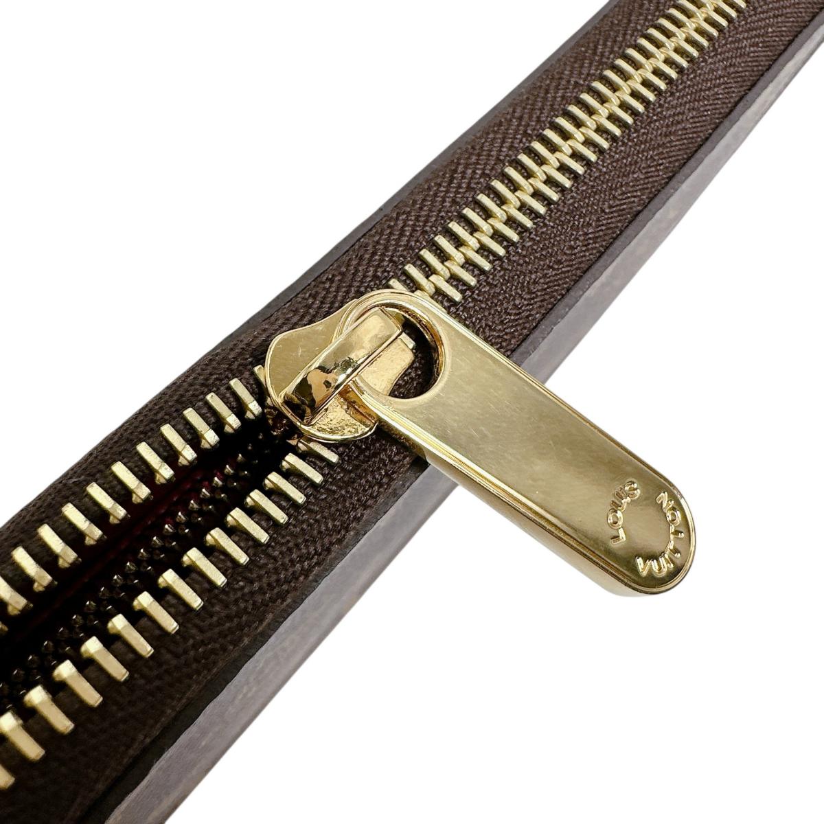 ルイヴィトン LOUIS VUITTON 長財布
 ジッピーウォレット モノグラム ラウンドファスナー モノグラムキャンバス M60017 ブラウン LV
 【中古】