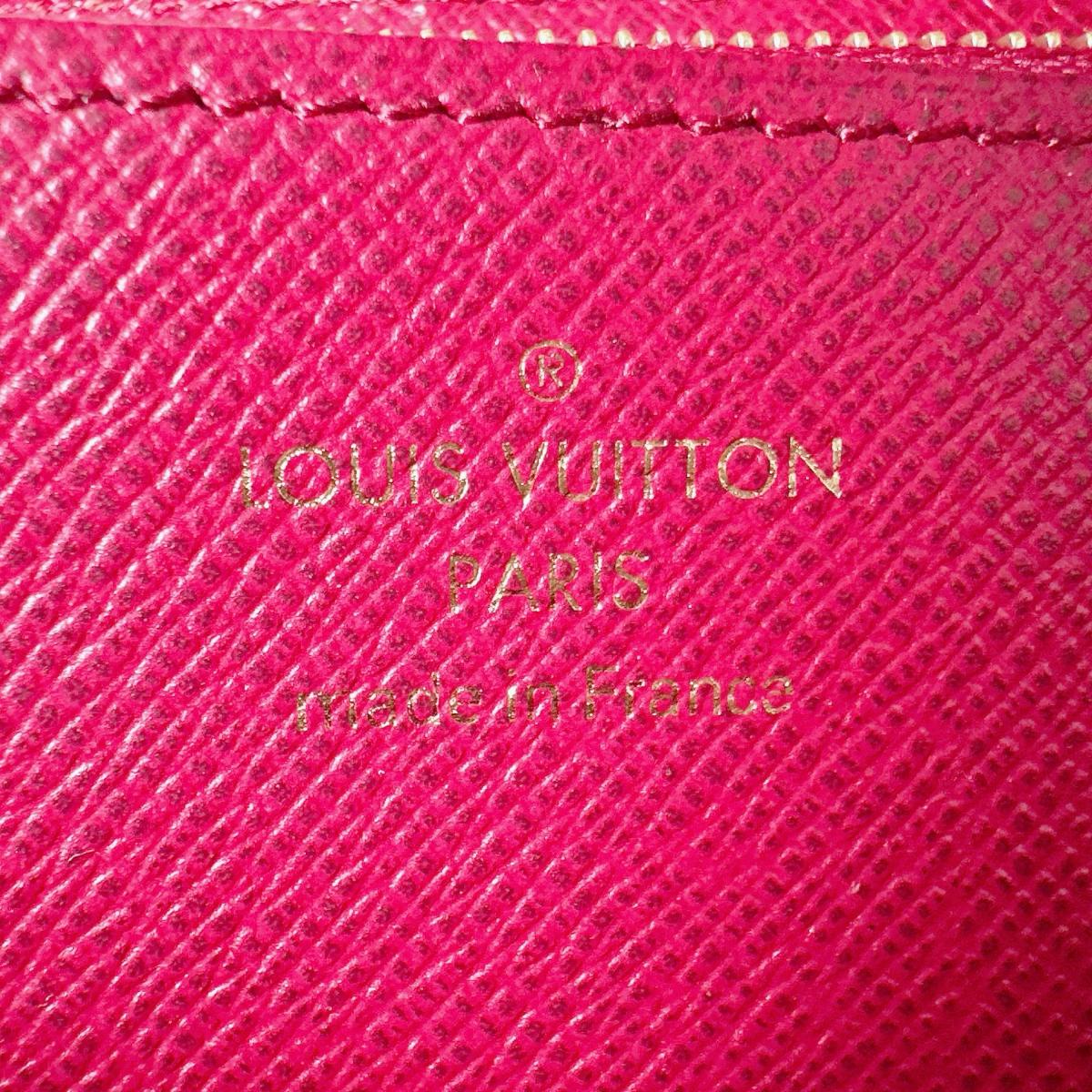 ルイヴィトン LOUIS VUITTON 長財布
 ジッピーウォレット モノグラム ラウンドファスナー モノグラムキャンバス M60017 ブラウン LV
 【中古】