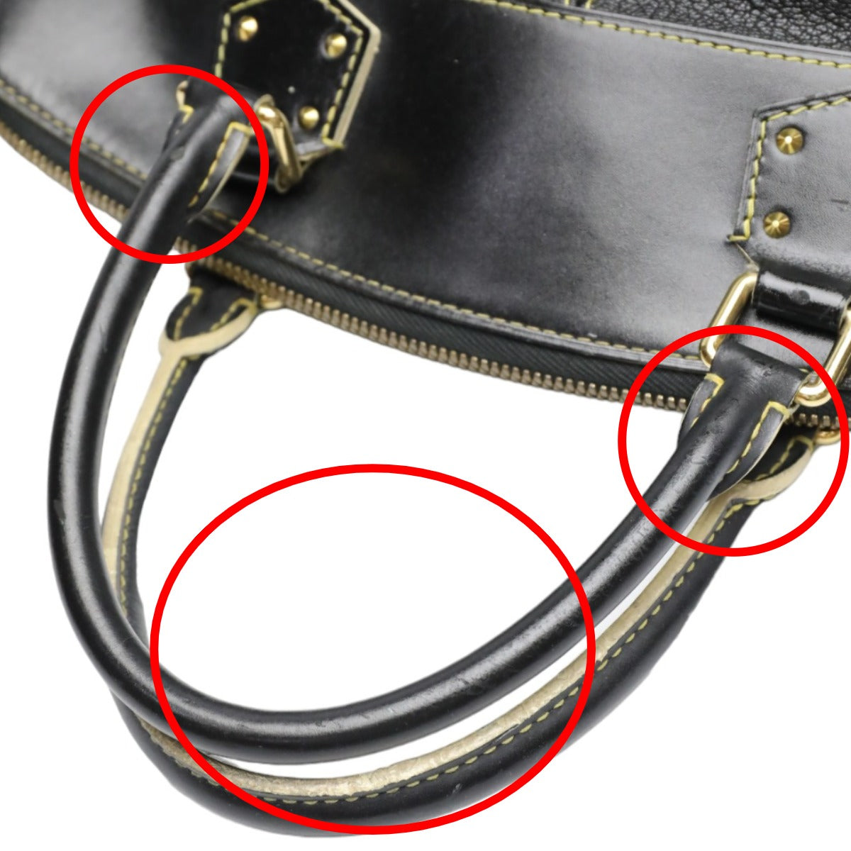 LOUIS VUITTON Handbags
 Handbag Suhali Lockit PM Calfskin M91875 Noir (Black) LV
 [SS]
 【second hand】 