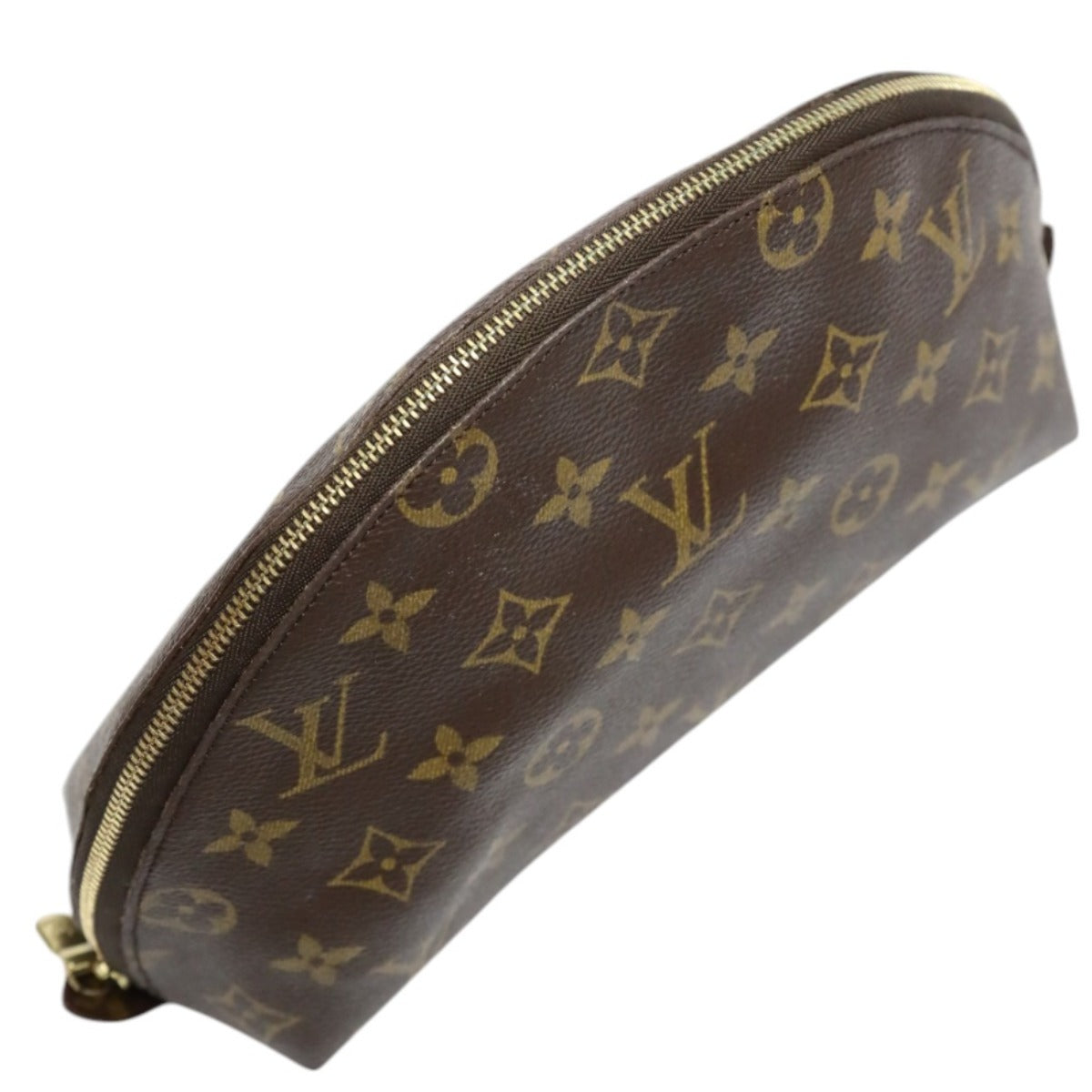 ルイヴィトン LOUIS VUITTON ポーチ
 ポーチ モノグラム ポシェット・コスメティック MM M47520 ブラウン LV
 【SS】
 【中古】