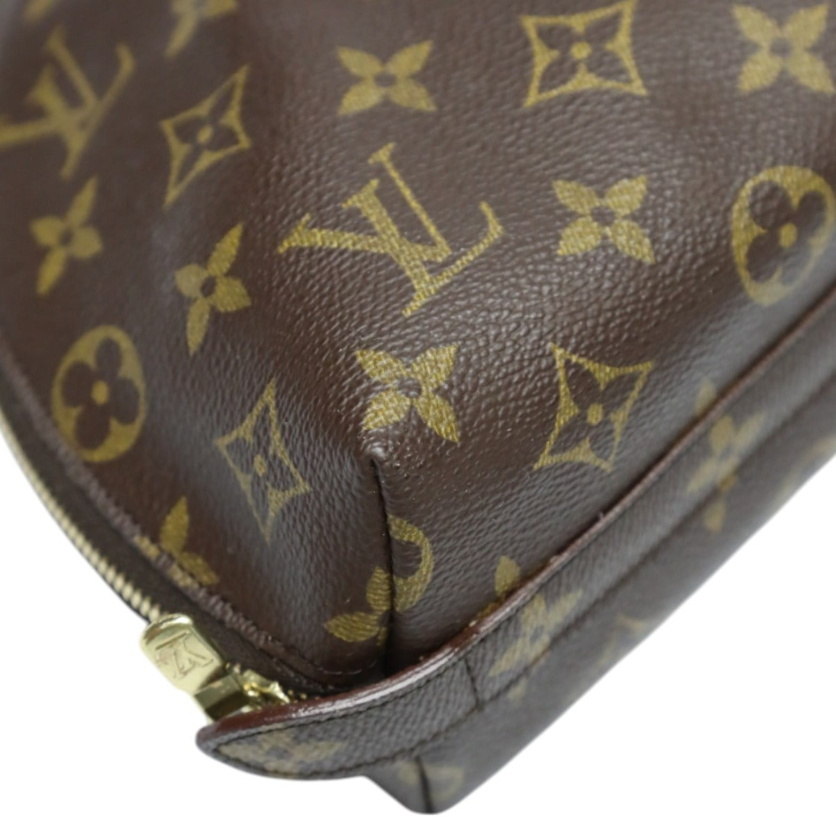 ルイヴィトン LOUIS VUITTON ポーチ
 ポーチ モノグラム ポシェット・コスメティック MM M47520 ブラウン LV
 【SS】
 【中古】