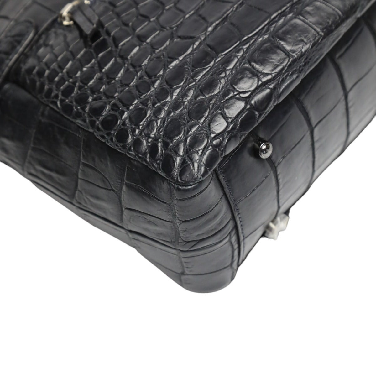 Crocodile CROCODILE Tote Bag
 Matte Crocodile JNH-2880 Crocodile JNH-2880 Navy [SS] 