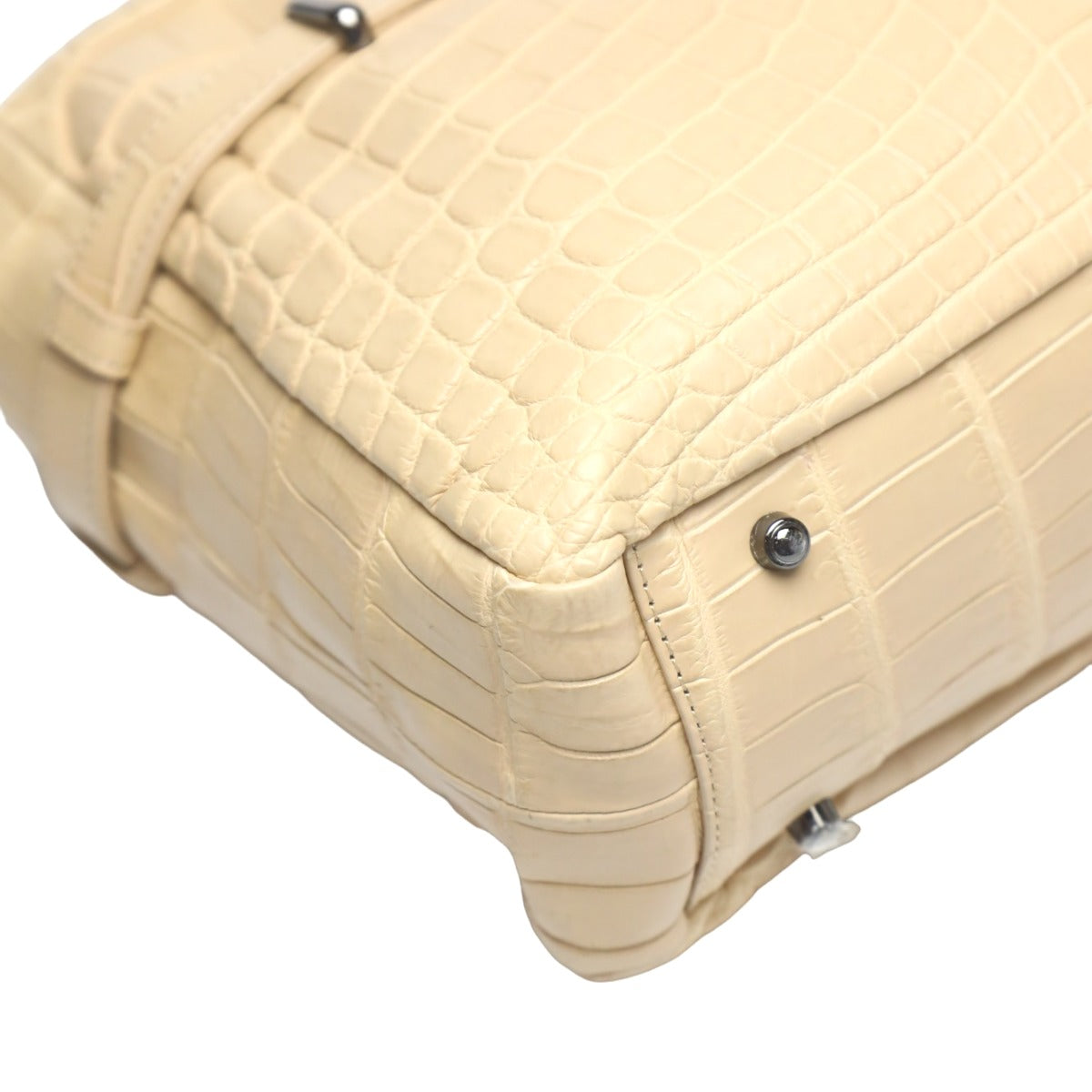 Crocodile CROCODILE Tote Bag
 Matte Crocodile JNH-2880 Crocodile JNH-2880 Beige [SS] 