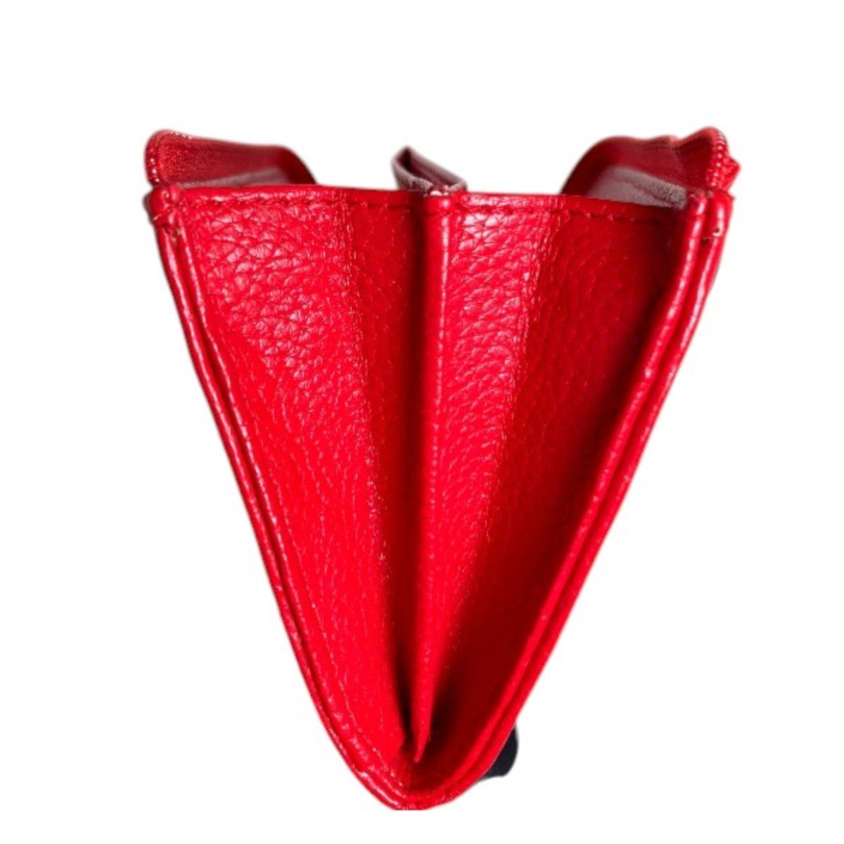 Ostrich long wallet
 L-shaped zipper long wallet patchwork lightweight Grimson Ostrich 2026 multicolor x red [SS] 
