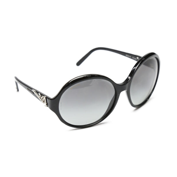ブルガリ BVLGARI サングラス
 803-B ラインストーン サングラス ブラック 【SS】
 【中古】