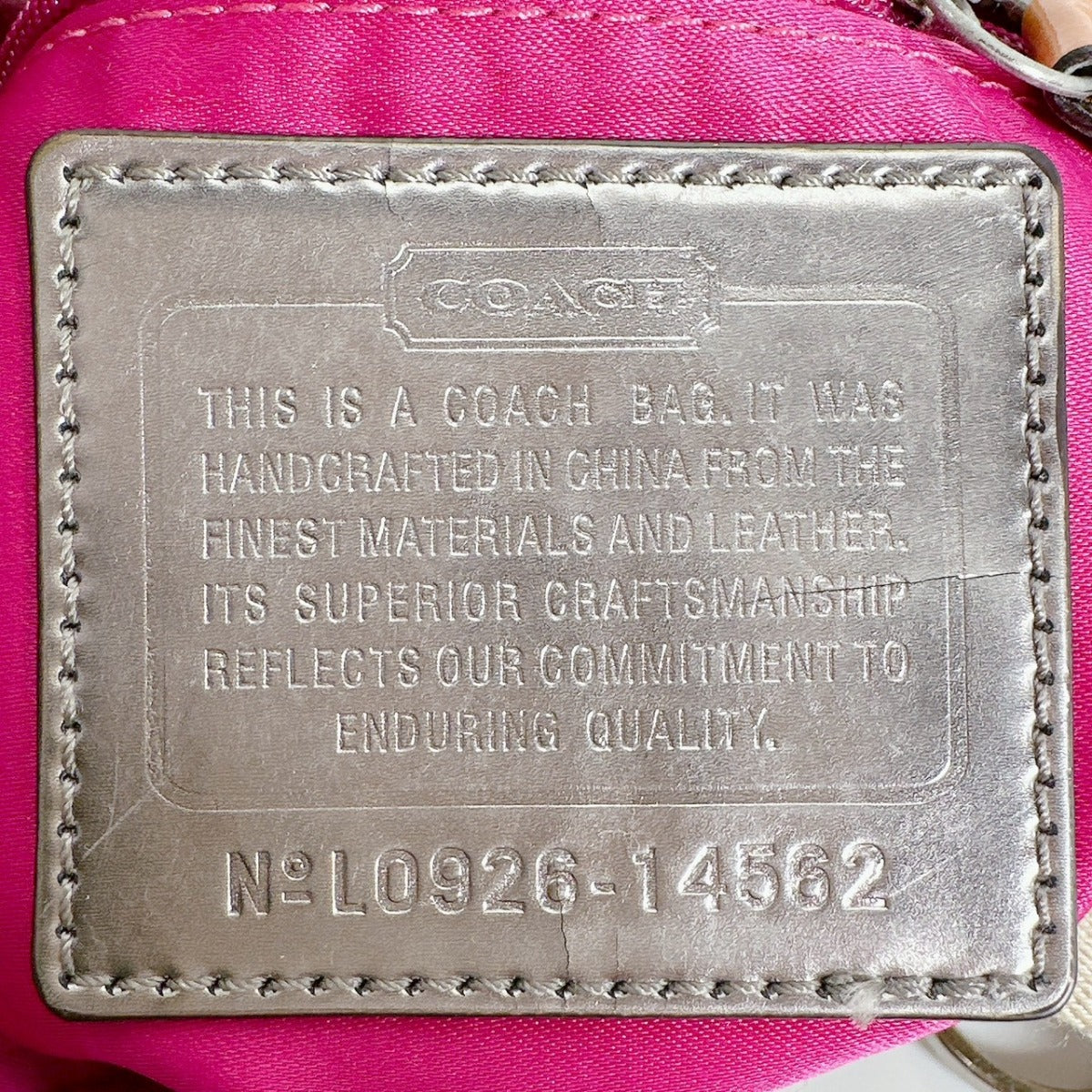 コーチ COACH ショルダーバッグ
 ポピー シグネチャー 2WAY キャンバス 14562 【H】
 【中古】