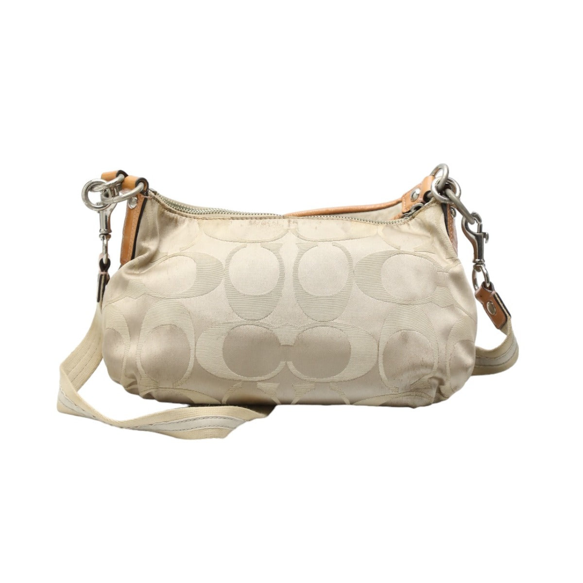 コーチ COACH ショルダーバッグ
 ポピー シグネチャー 2WAY キャンバス 14562 【H】
 【中古】