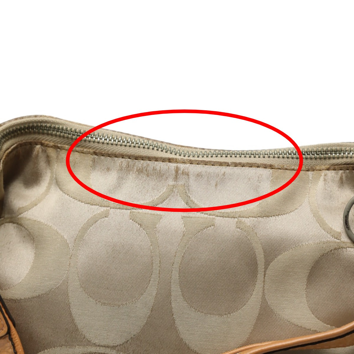 コーチ COACH ショルダーバッグ
 ポピー シグネチャー 2WAY キャンバス 14562 【H】
 【中古】