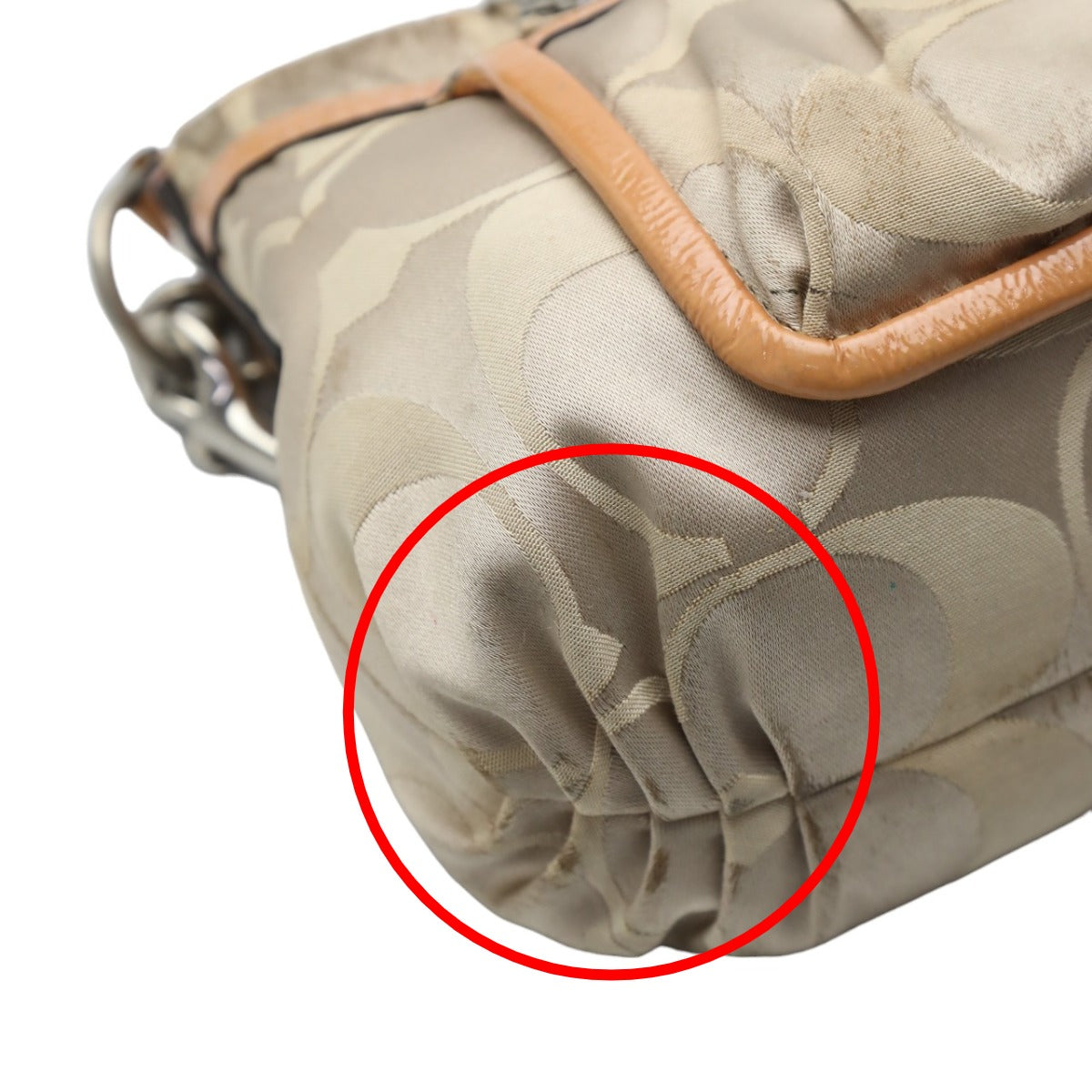 コーチ COACH ショルダーバッグ
 ポピー シグネチャー 2WAY キャンバス 14562 【H】
 【中古】