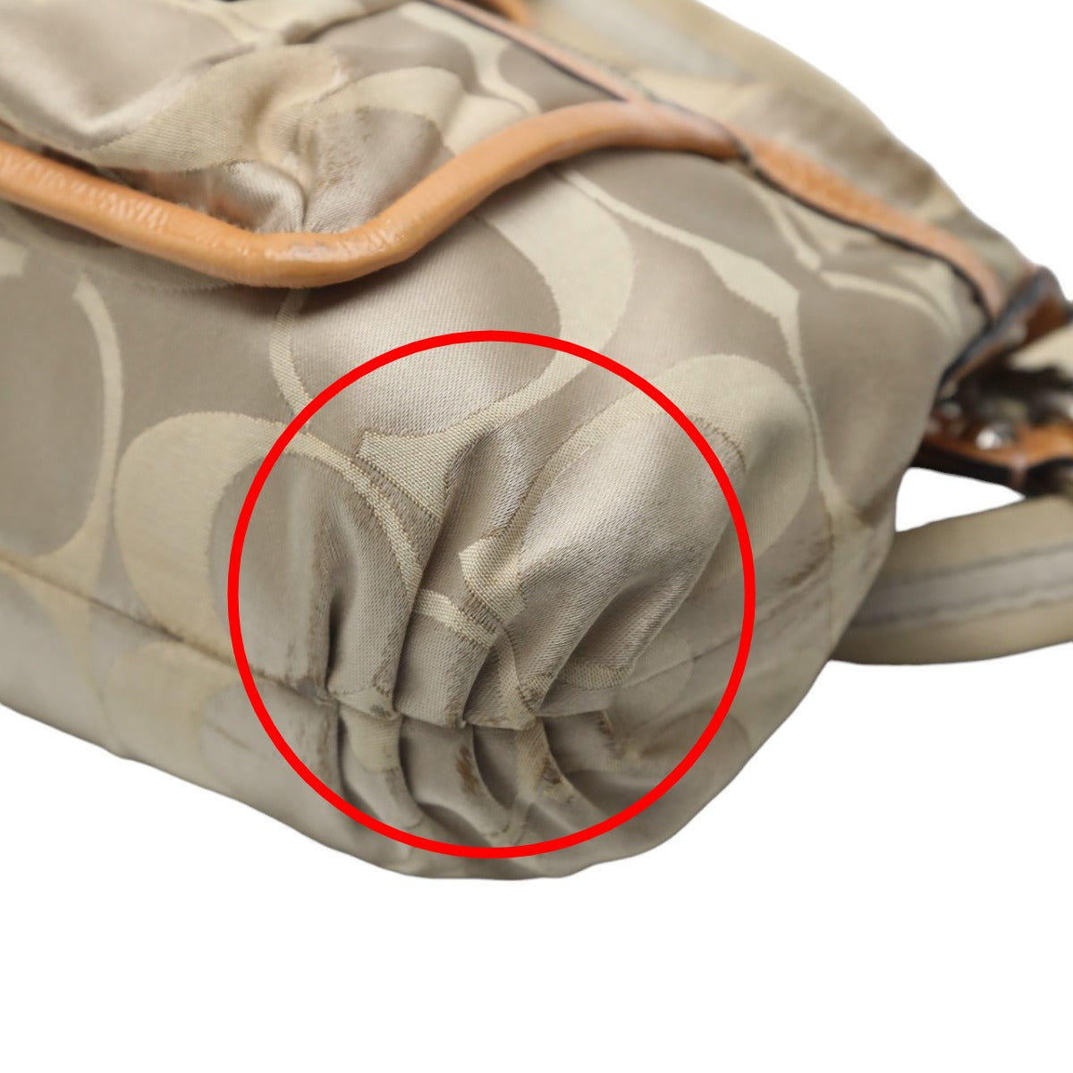 コーチ COACH ショルダーバッグ
 ポピー シグネチャー 2WAY キャンバス 14562 【H】
 【中古】