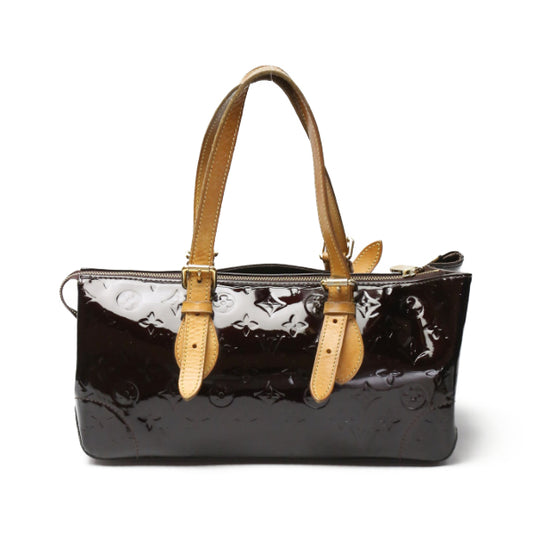 ルイヴィトン LOUIS VUITTON ハンドバッグ
 ローズウッドアベニュー ヴェルニ ショルダーバッグ モノグラムヴェルニ M93510 アマラント  LV
 【SS】
 【中古】