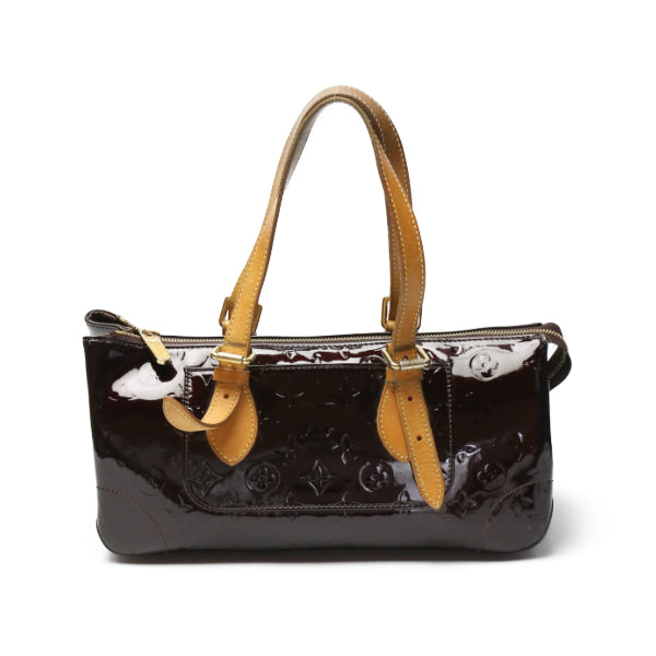 ルイヴィトン LOUIS VUITTON ハンドバッグ
 ローズウッドアベニュー ヴェルニ ショルダーバッグ モノグラムヴェルニ M93510 アマラント  LV
 【SS】
 【中古】