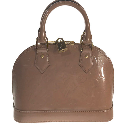 ルイヴィトン LOUIS VUITTON ショルダーバッグ
 アルマBB ヴェルニ ハンドバック モノグラムヴェルニ M91585 ローズヴェルール LV
 【SS】
 【中古】