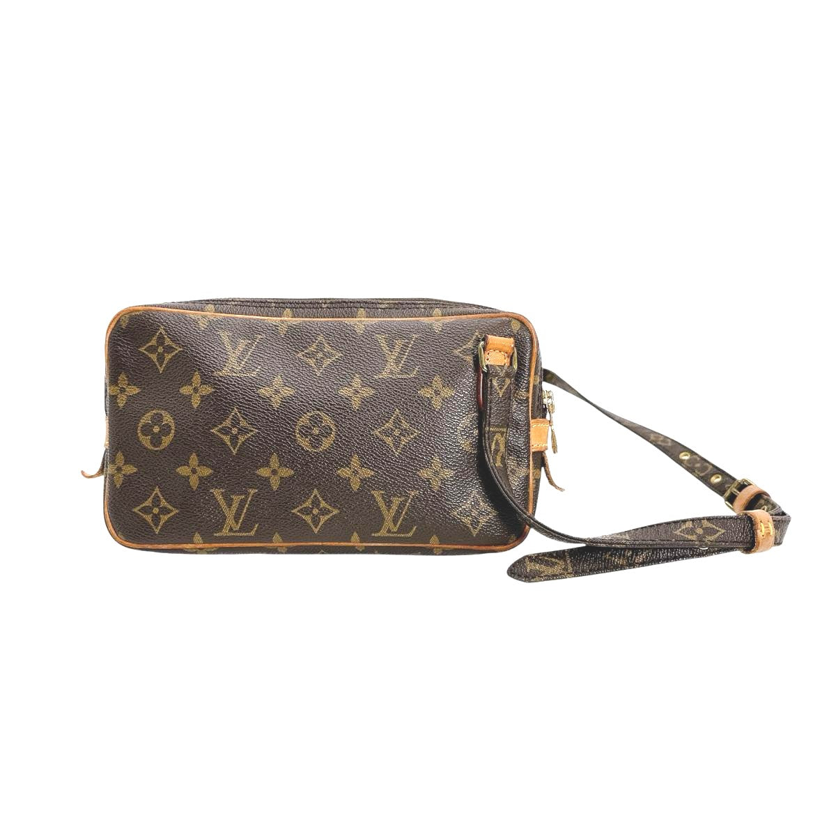 ルイヴィトン LOUIS VUITTON ショルダーバッグ
 ショルダーバッグ モノグラム マルリーバンドリエール モノグラムキャンバス M51828 ブラウン LV
 【SS】
 【中古】