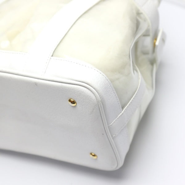 Samantha Thavasa Handbags
 2WAY Leather Patent Leather White [SS]
 【second hand】 