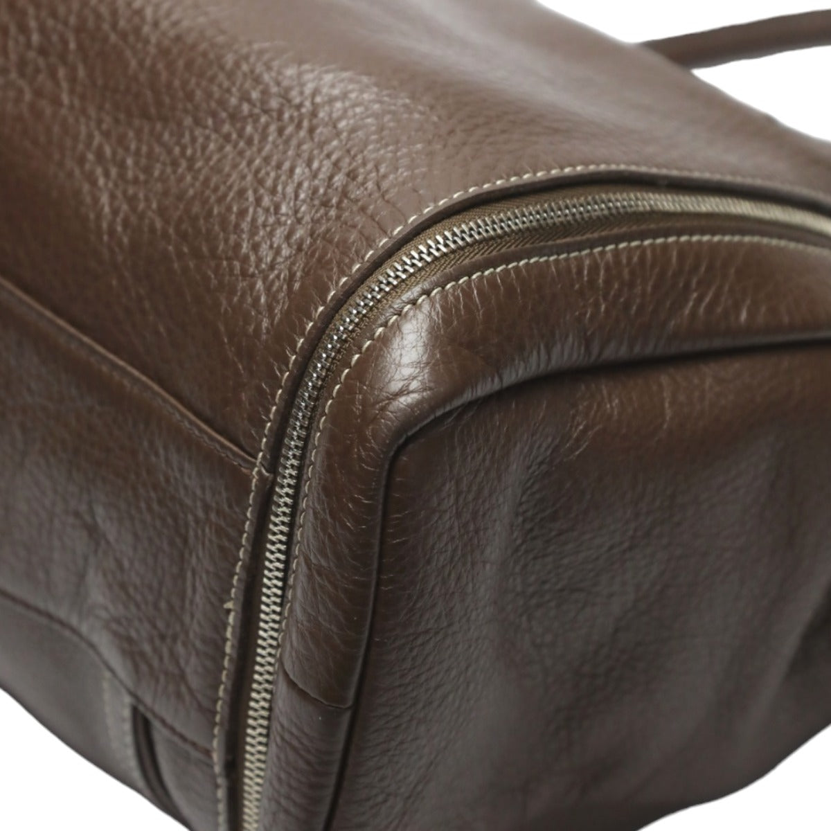 ロンシャン Longchamp トートバッグ
 ハンドバッグ ロンシャン レザー レザー ブラウン 【SS】
 【中古】