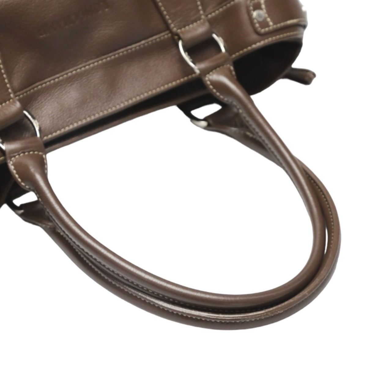 ロンシャン Longchamp トートバッグ
 ハンドバッグ ロンシャン レザー レザー ブラウン 【SS】
 【中古】