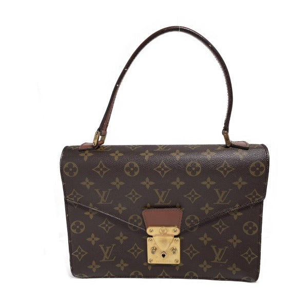 ルイヴィトン LOUIS VUITTON ハンドバッグ
 キャンバス モノグラム コンコルド モノグラムキャンバス M51190 ブラウン LV
 【SS】
 【中古】