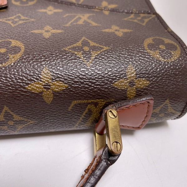 ルイヴィトン LOUIS VUITTON ハンドバッグ
 キャンバス モノグラム コンコルド モノグラムキャンバス M51190 ブラウン LV
 【SS】
 【中古】