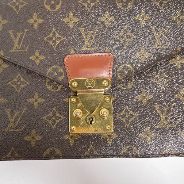 ルイヴィトン LOUIS VUITTON ハンドバッグ
 キャンバス モノグラム コンコルド モノグラムキャンバス M51190 ブラウン LV
 【SS】
 【中古】