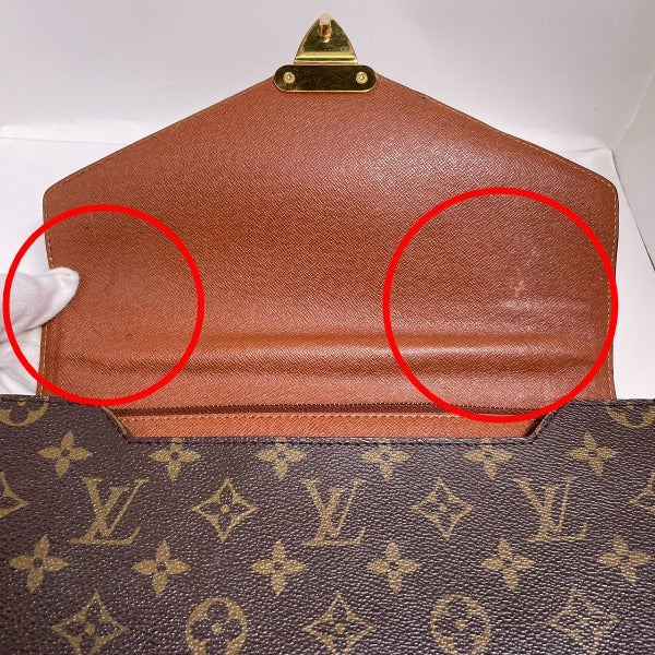 ルイヴィトン LOUIS VUITTON ハンドバッグ
 キャンバス モノグラム コンコルド モノグラムキャンバス M51190 ブラウン LV
 【SS】
 【中古】