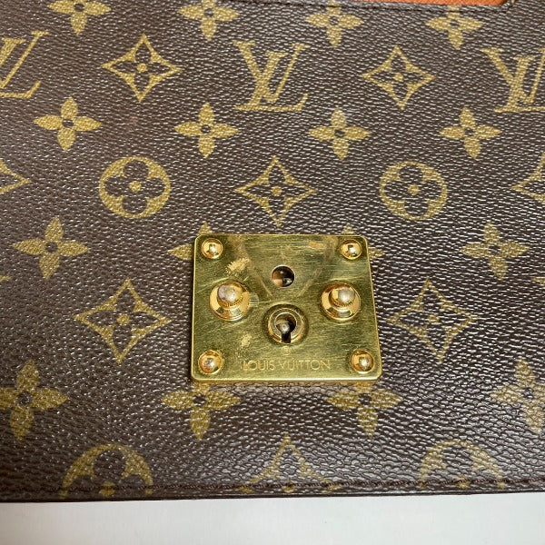 ルイヴィトン LOUIS VUITTON ハンドバッグ
 キャンバス モノグラム コンコルド モノグラムキャンバス M51190 ブラウン LV
 【SS】
 【中古】