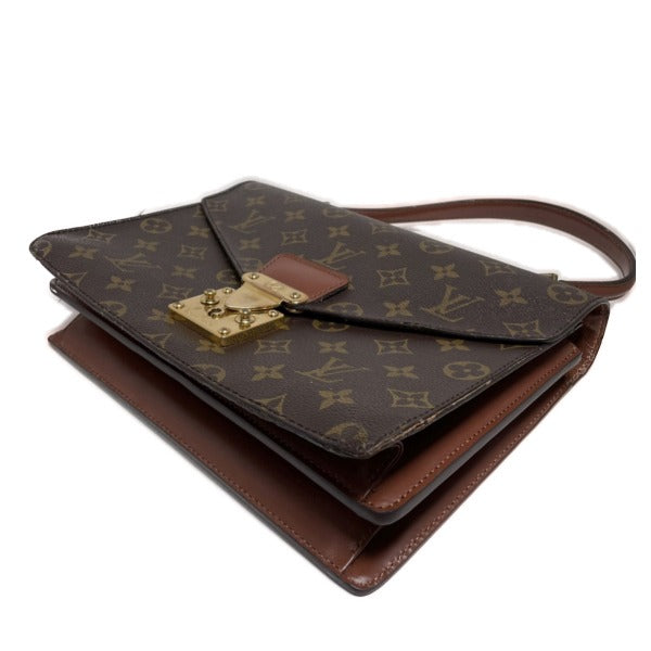 ルイヴィトン LOUIS VUITTON ハンドバッグ
 キャンバス モノグラム コンコルド モノグラムキャンバス M51190 ブラウン LV
 【SS】
 【中古】