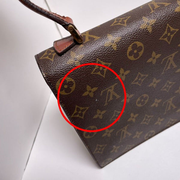 ルイヴィトン LOUIS VUITTON ハンドバッグ
 キャンバス モノグラム コンコルド モノグラムキャンバス M51190 ブラウン LV
 【SS】
 【中古】