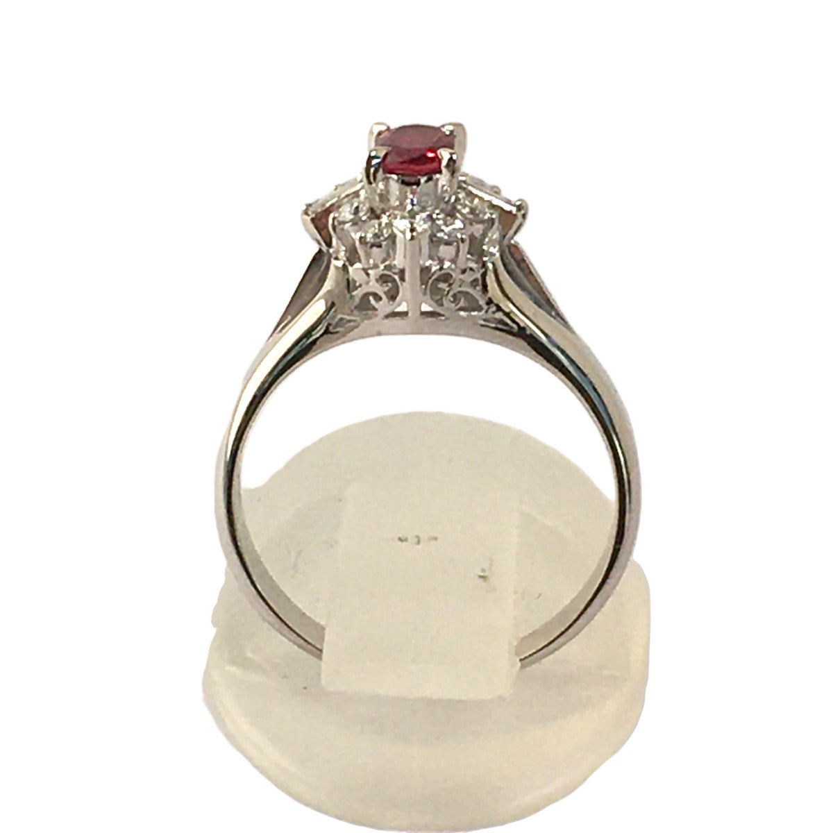 Rings
 Diamond/Ruby Size 10 PT900 Pt900 Platinum Ring Platinum [SS]
 【second hand】 