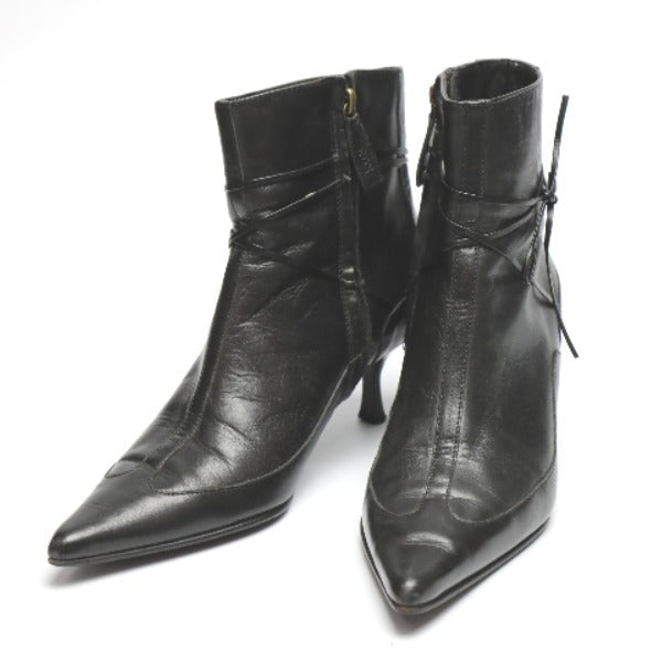 ブーツ
 ショートブーツ 36 VERO CUOIO 【H】
 【中古】
