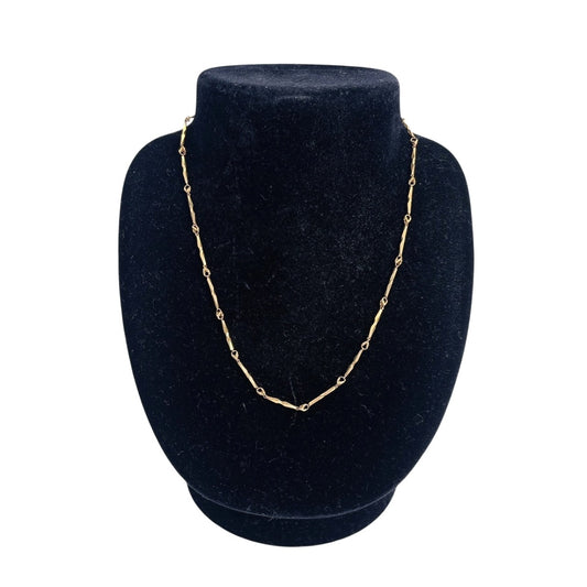 ネックレス
 ネックレス 日本旗マーク入 K18 K18ゴールド ゴールド 【SS】
 【中古】
