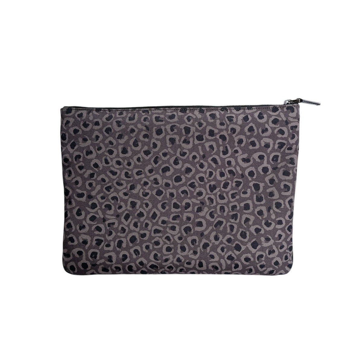 グッチ GUCCI クラッチバッグ
 セカンドバッグ クラッチバッグ レオパードプリント キャンバス 3533473 グレー 【SS】
 【中古】