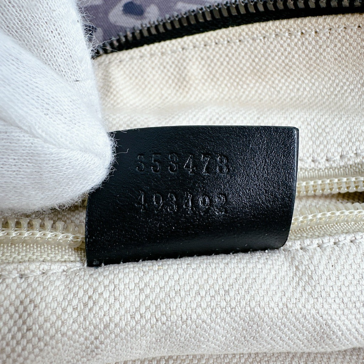 グッチ GUCCI クラッチバッグ
 セカンドバッグ クラッチバッグ レオパードプリント キャンバス 3533473 グレー 【SS】
 【中古】