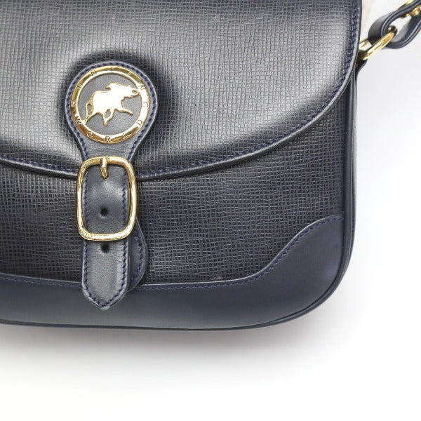 HUNTING WORLD Shoulder Bag
 Crossbody shoulder bag, navy [SS]
 【second hand】 