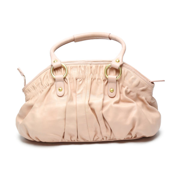 サマンサタバサ Samantha Thavasa ショルダーバッグ
 ハンドバッグ チャーム付き ピンク 【SS】
 【中古】