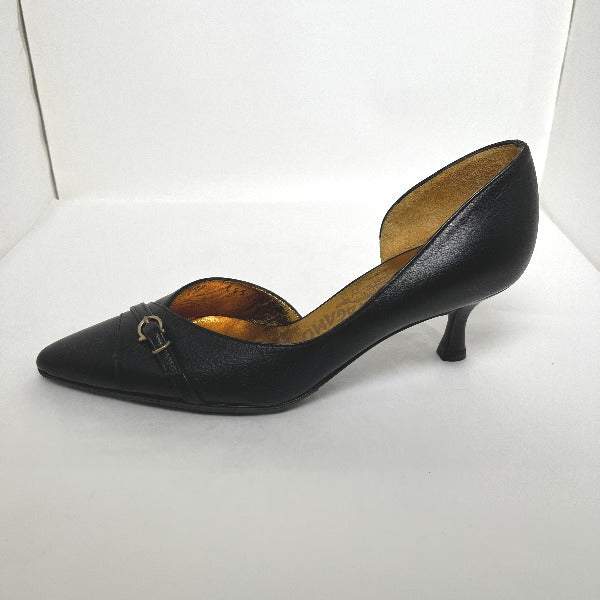 Salvatore Ferragamo Pumps
 5 D Black [SS]
 【second hand】 