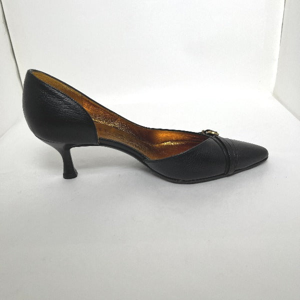 Salvatore Ferragamo Pumps
 5 D Black [SS]
 【second hand】 