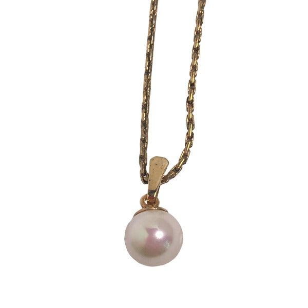 Christian Dior Necklace
 Necklace Fake Pearl Gold [SS]
 【second hand】 