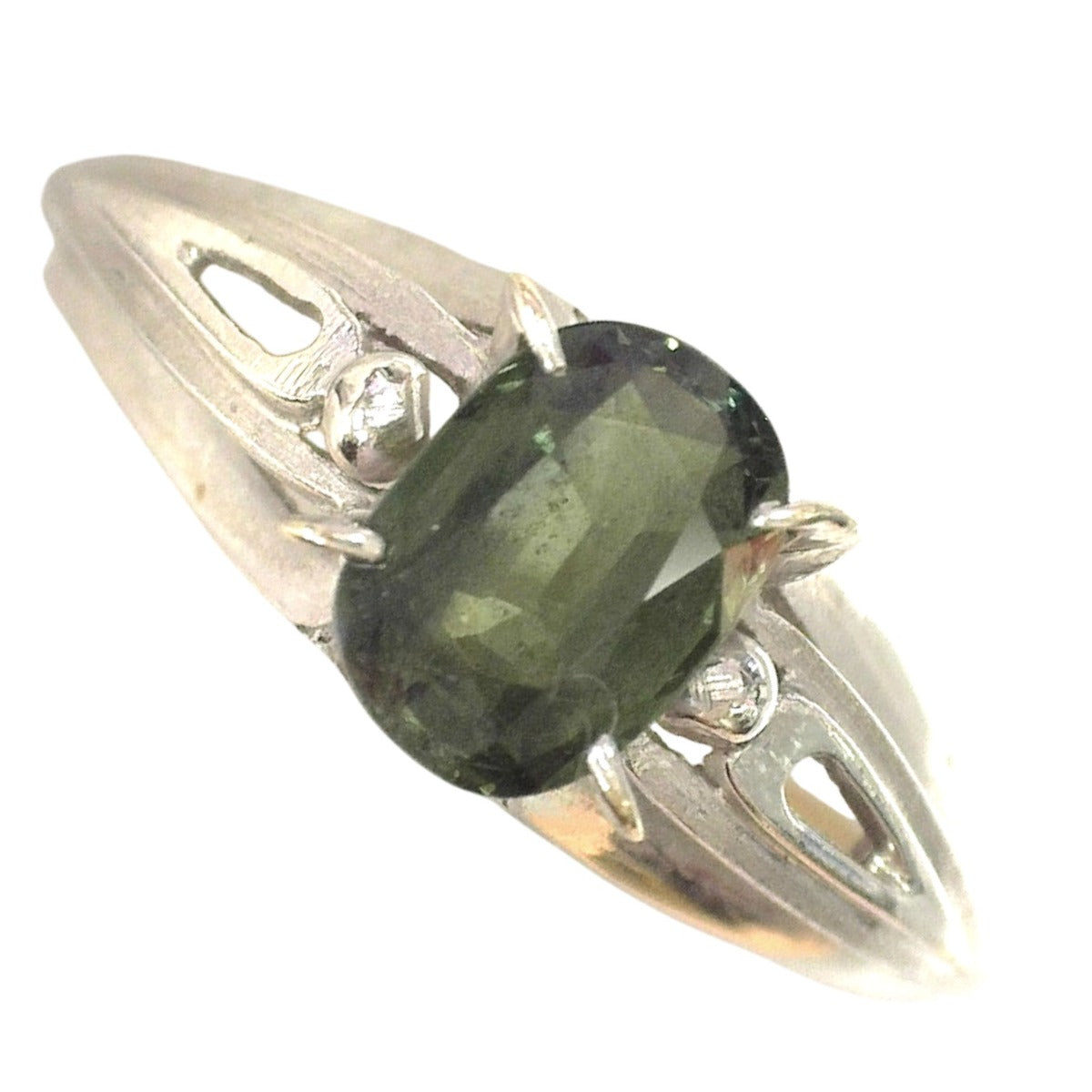 リング・指輪
 指輪 K14WG 11号 K14ホワイトゴールド シルバー 【SS】
 【中古】