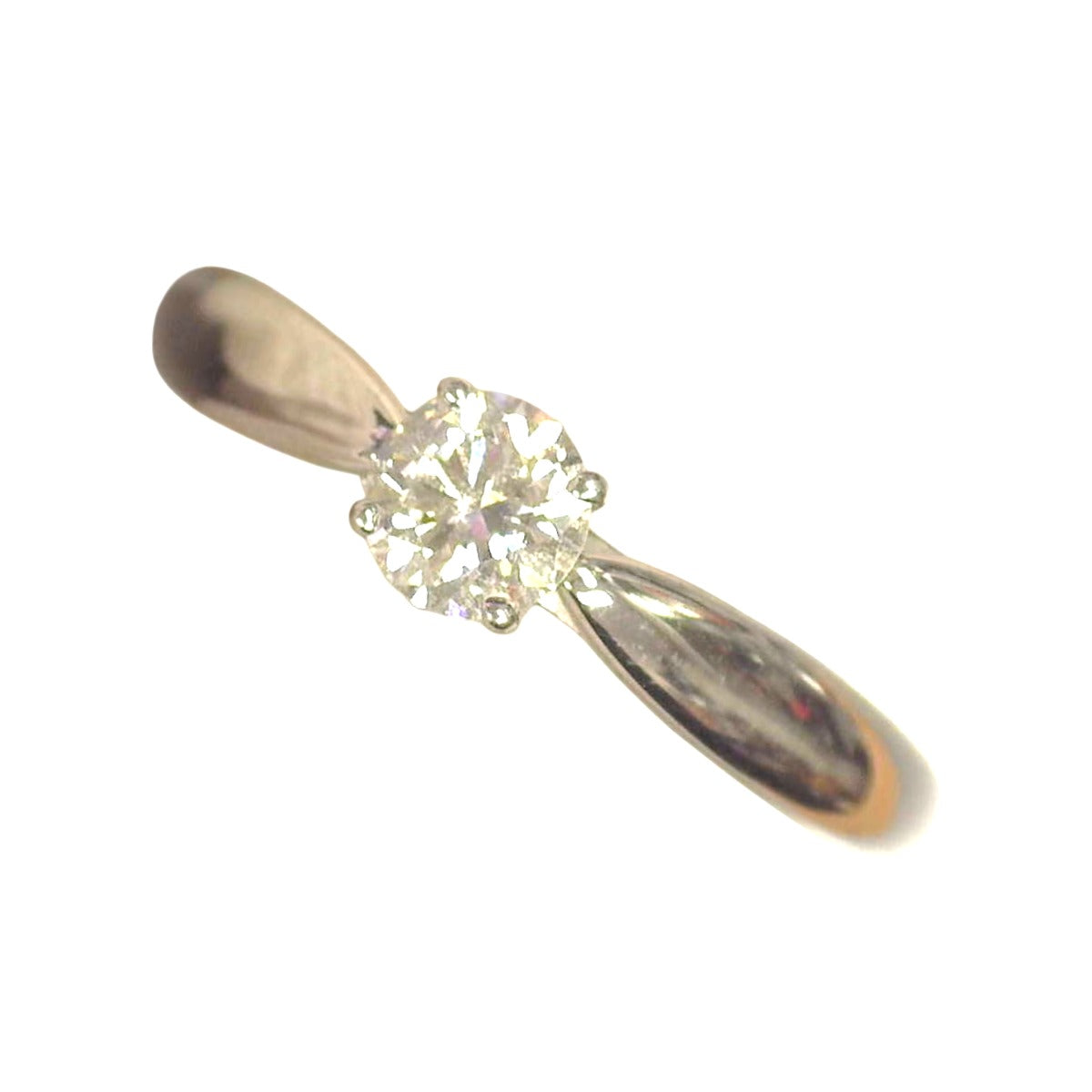 ティファニー TIFFANY&Co. リング・指輪
 Pt950 D0.27ct 10.5号 Pt950プラチナ 72039742/X01270560 プラチナ 【SS】
 【中古】