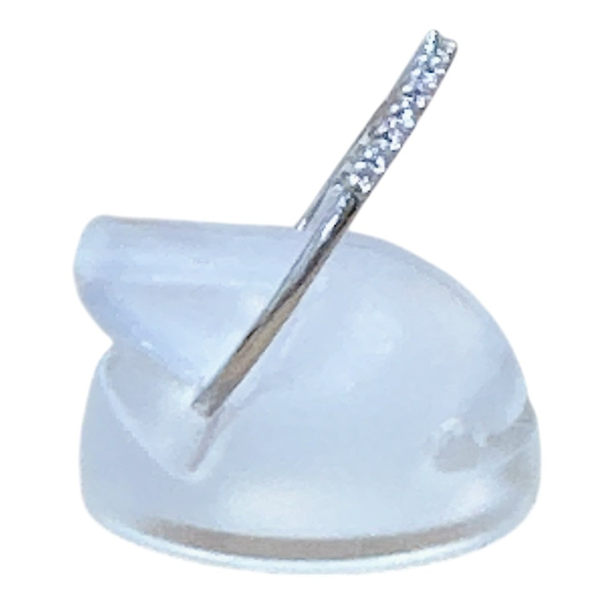 ヨンドシー 4℃ リング・指輪
 K18WG 10号 4℃ メレダイヤ K18ホワイトゴールド リング ホワイト 【SS】
 【中古】