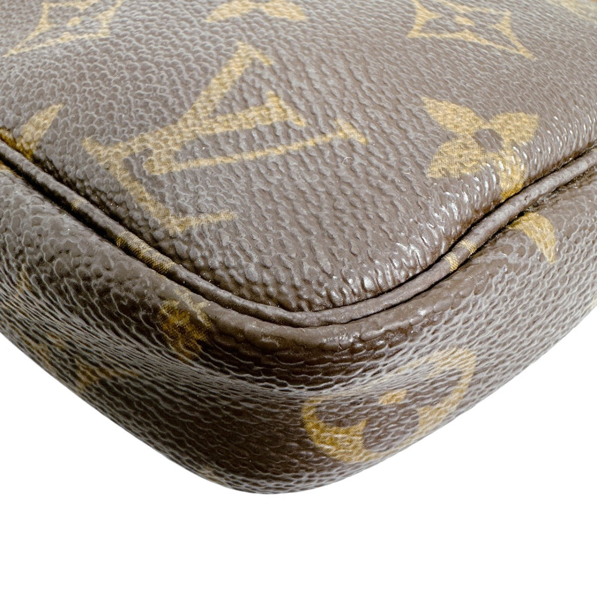 ルイヴィトン LOUIS VUITTON ポーチ
 アクセサリーポーチ モノグラム ポシェット アクセソワール モノグラムキャンバス M51980 ブラウン LV
 【SS】
 【中古】