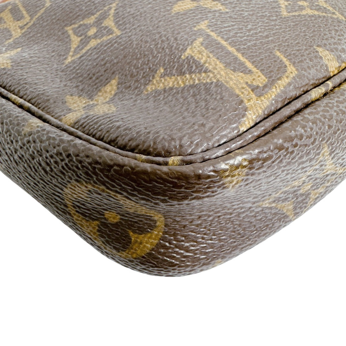 ルイヴィトン LOUIS VUITTON ポーチ
 アクセサリーポーチ モノグラム ポシェット アクセソワール モノグラムキャンバス M51980 ブラウン LV
 【SS】
 【中古】