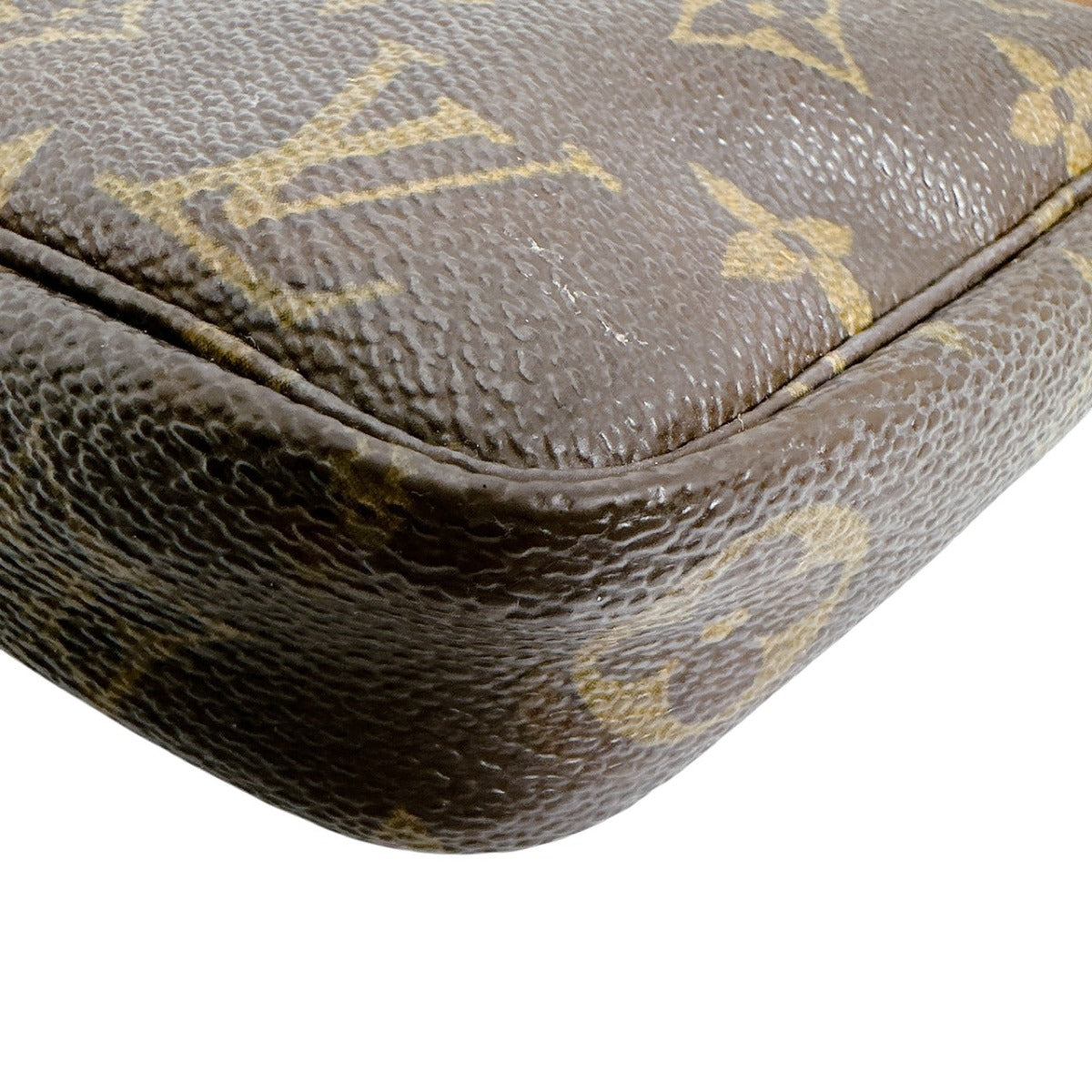 ルイヴィトン LOUIS VUITTON ポーチ
 アクセサリーポーチ モノグラム ポシェット アクセソワール モノグラムキャンバス M51980 ブラウン LV
 【SS】
 【中古】