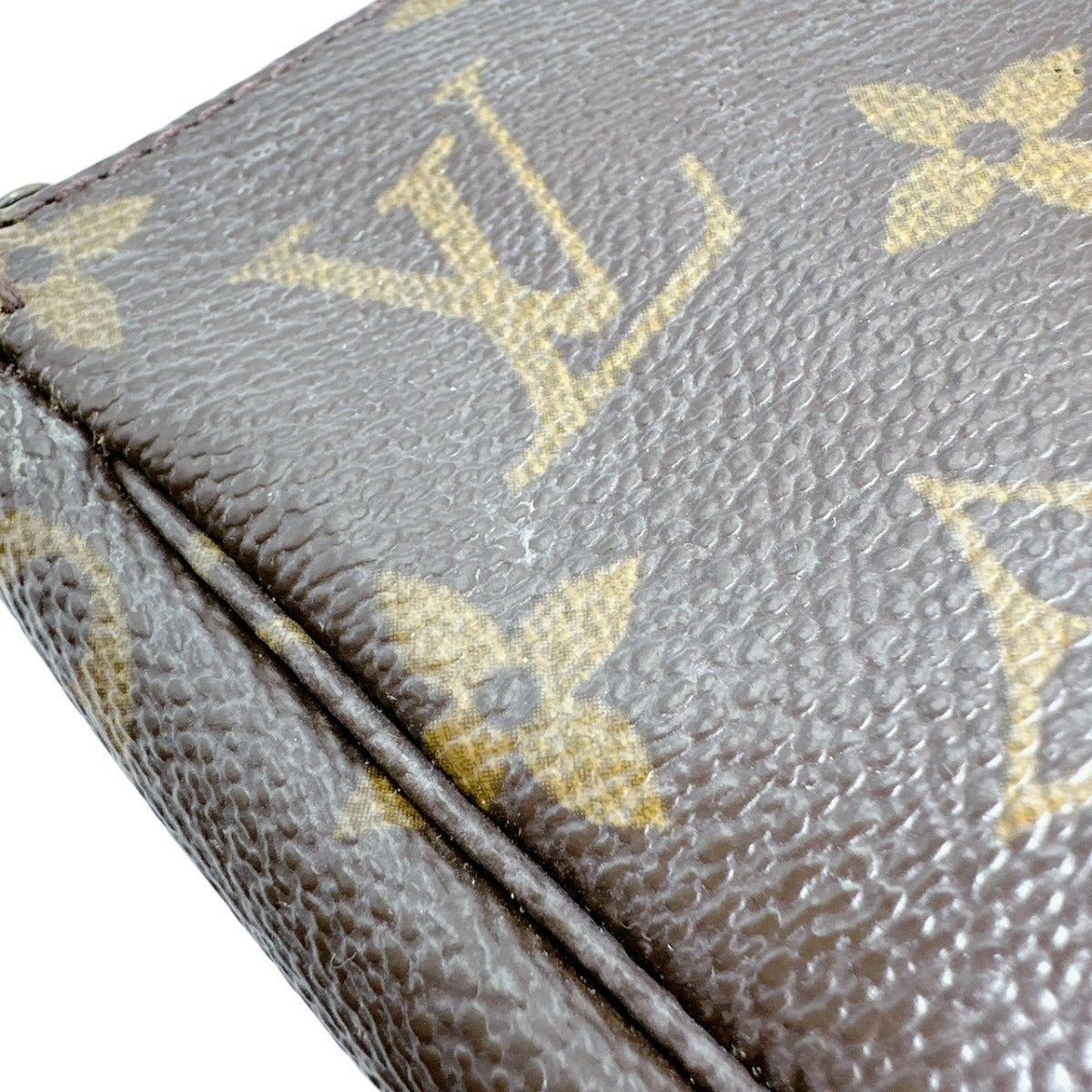 ルイヴィトン LOUIS VUITTON ポーチ
 アクセサリーポーチ モノグラム ポシェット アクセソワール モノグラムキャンバス M51980 ブラウン LV
 【SS】
 【中古】