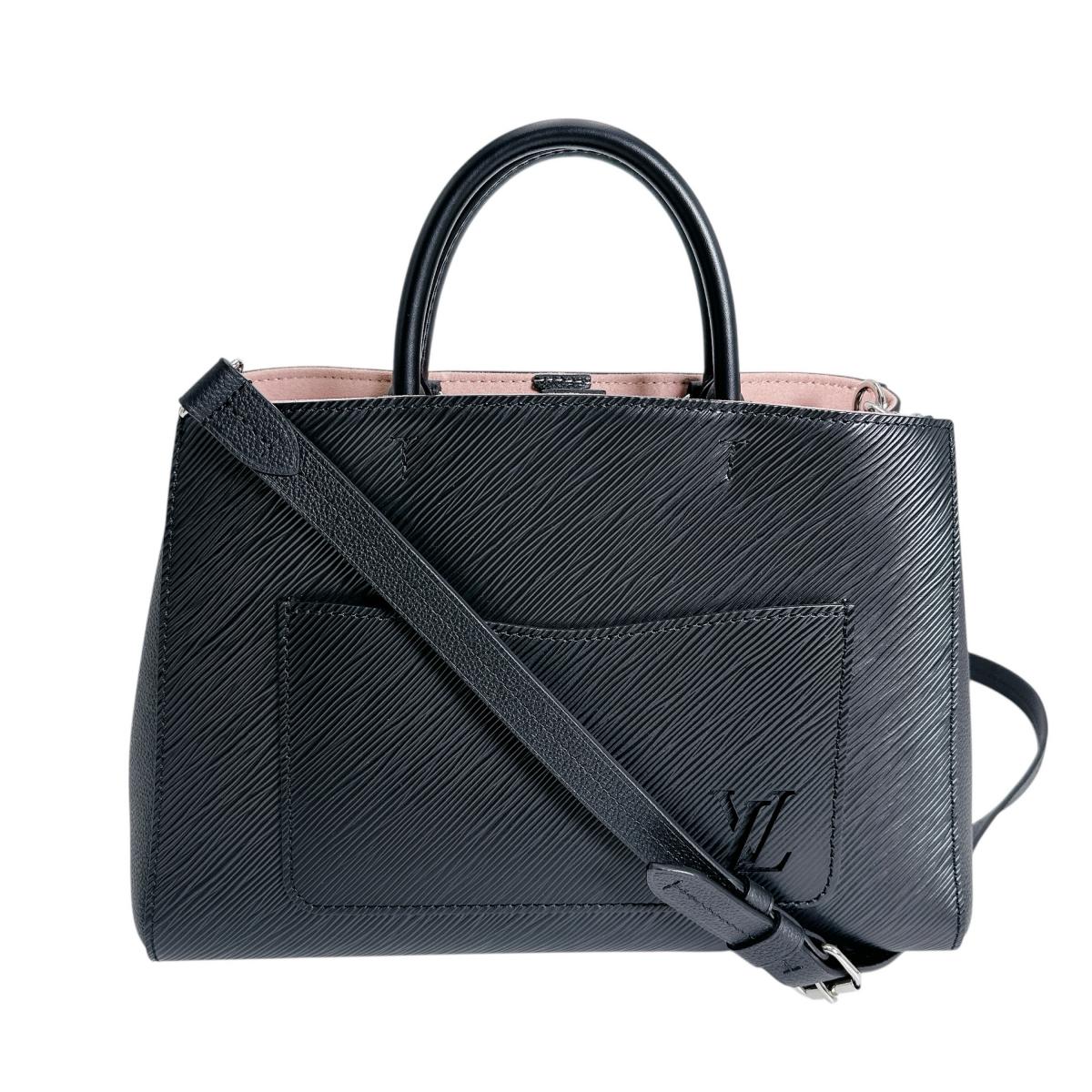 ルイヴィトン LOUIS VUITTON ハンドバッグ
 2wayハンドバッグ エピ マレル･トート BB エピレザー M59952 ブラック LV
 【SS】
 【中古】