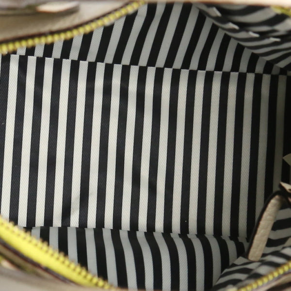 ケイトスペード Kate Spade ハンドバッグ
 ショルダーストラップ付 2WAY ベージュ×イエロー 【SS】
 【中古】